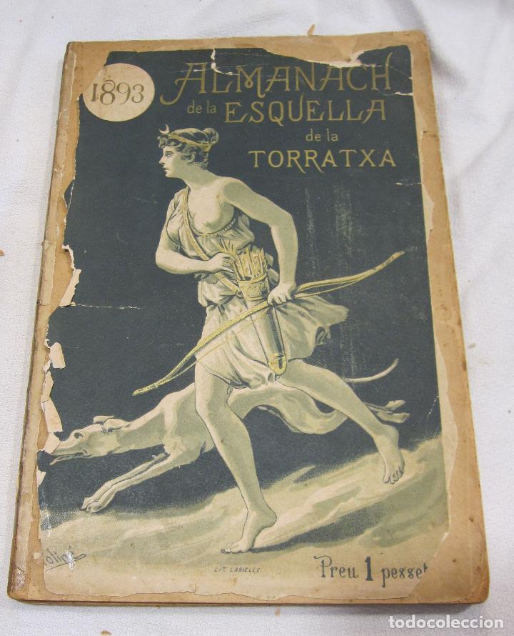 Coleccionismo de Revistas y Peri&oacute;dicos: ALMANACH DE LA ESQUELLA DE LA TORRATXA, 1893