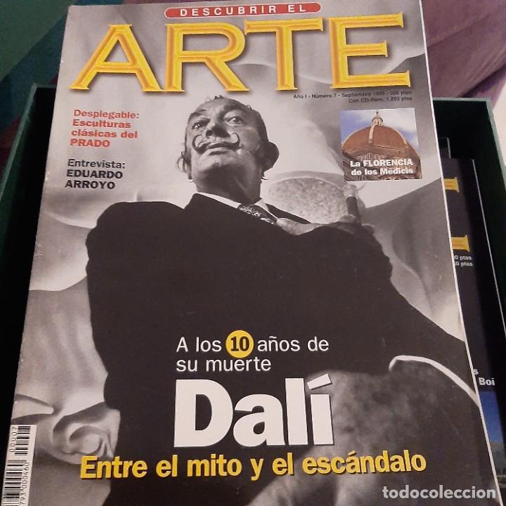 Colecionismo de Revistas e Jornais: DESCUBRIR EL ARTE. A&Ntilde;O I. NUMERO 7. SEPTIEMBRE 1999. A LOSV10 A&Ntilde;OS DE SU MUERTE DALI.