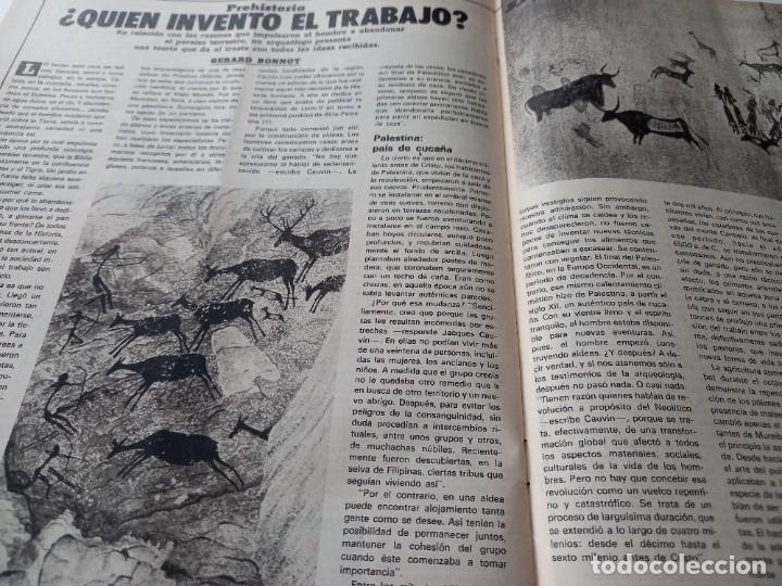 Coleccionismo de Revistas y Peri&oacute;dicos: &iquest; QUIEN INVENTO EL TRABAJO EN LA PREHISTORIA? RECORTE TRIUNFO 26 ABRIL1980