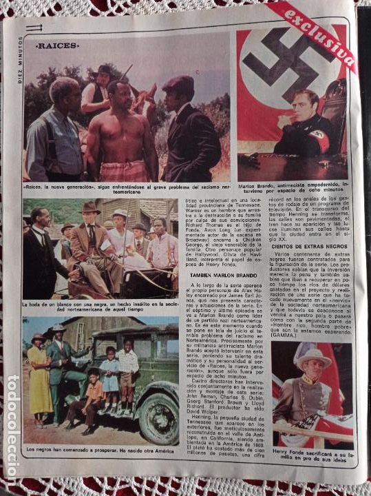 Coleccionismo de Revistas y Peri&oacute;dicos: raices marlon brando