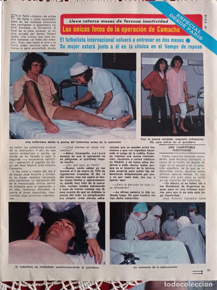 Sammeln von Zeitschriften und Zeitungen: CAMACHO