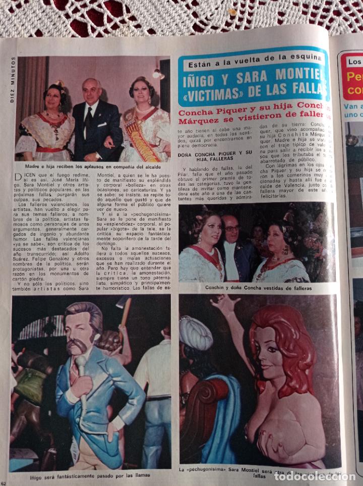 Coleccionismo de revistas y peri&oacute;dicos: SARA MONTIEL CONCHA PIQUER LAS FALLAS DE VALENCIA 79 JOSE MARIA I&Ntilde;IGO