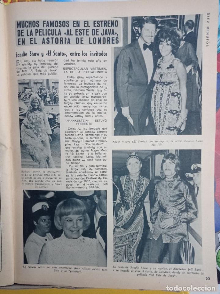 Coleccionismo de Revistas y Peri&oacute;dicos: SANDIE SHAW ROGER MOORE JUNE ALLISON