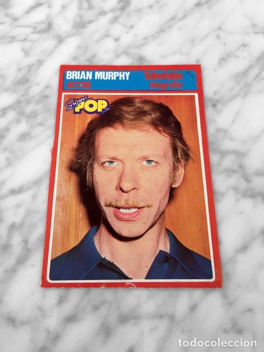 Coleccionismo de Revistas y Peri&oacute;dicos: FICHA - BRIAN MURPHY - ACTOR - FICHAS DE LOS FAMOSOS - SUPER POP