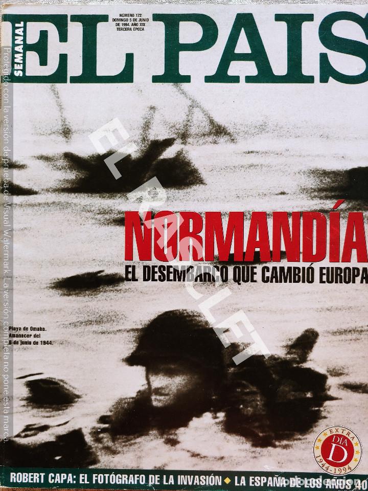 Coleccionismo de Revistas y Peri&oacute;dicos: ANTIG&Uuml;A REVISTA- SEMANAL EL PAIS NUMERO 172 - JUNIO 1994