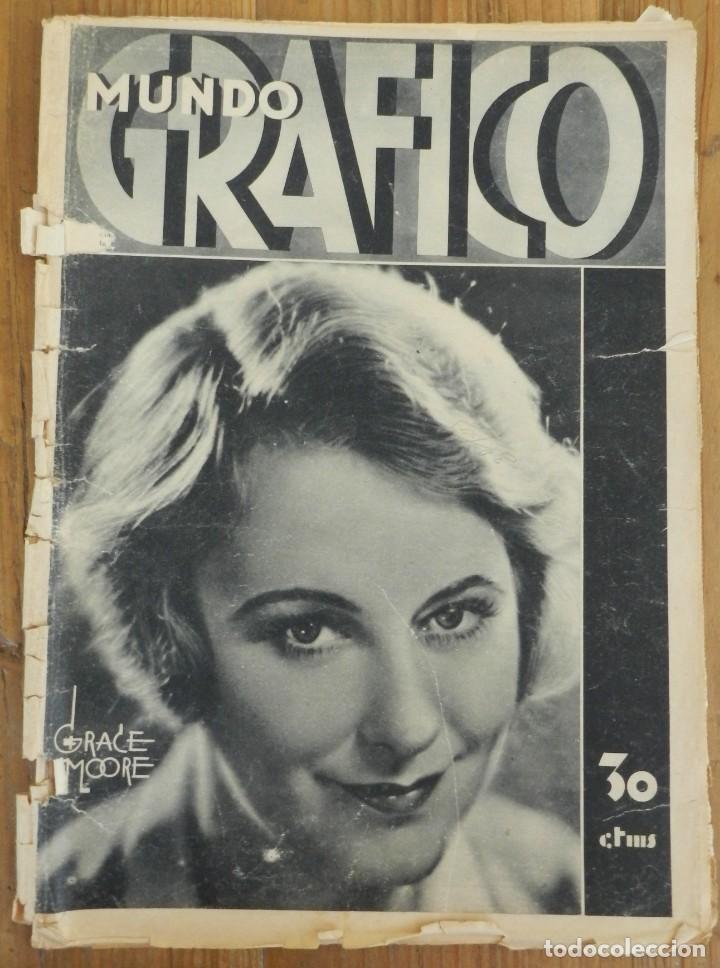 Coleccionismo de Revistas y Peri&oacute;dicos: MUNDO GRAFICO - N&ordm; 1008 - 25 FEBRERO 1.931 - NUEVO GOBIERNO DE CONCENTRACION MONARQUICA, TIENE 59 PA