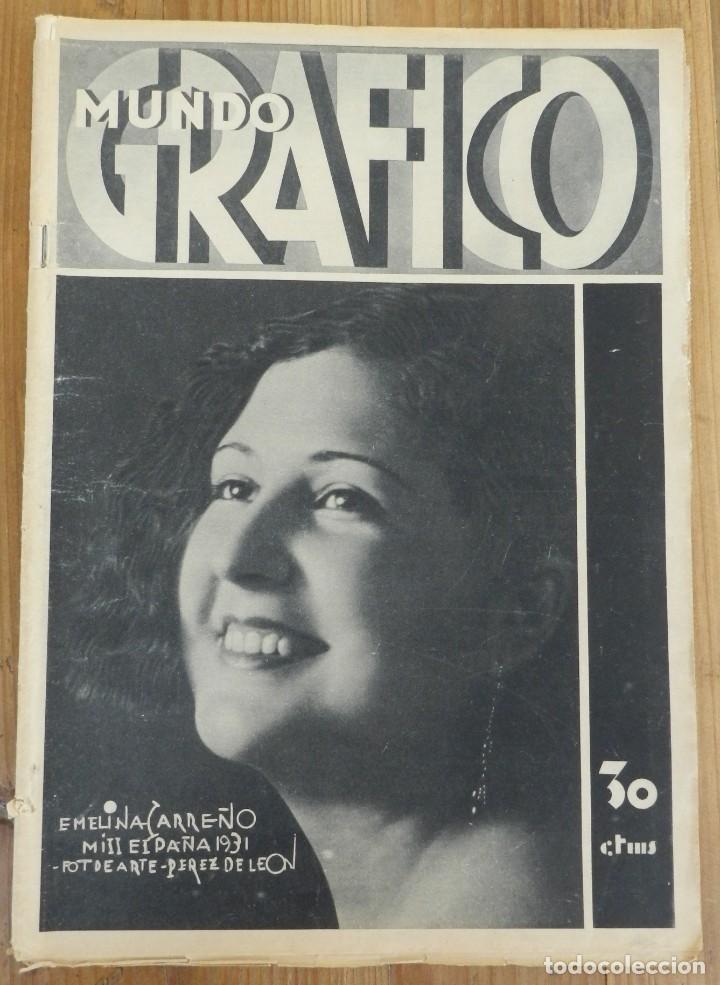 Coleccionismo de Revistas y Peri&oacute;dicos: MUNDO GRAFICO - N&ordm; 1004 - 28 DE ENERO 1.931, HOMENAJE A LOS EXPLORADORES (BOY SCOUTS), LAS INFANTAS