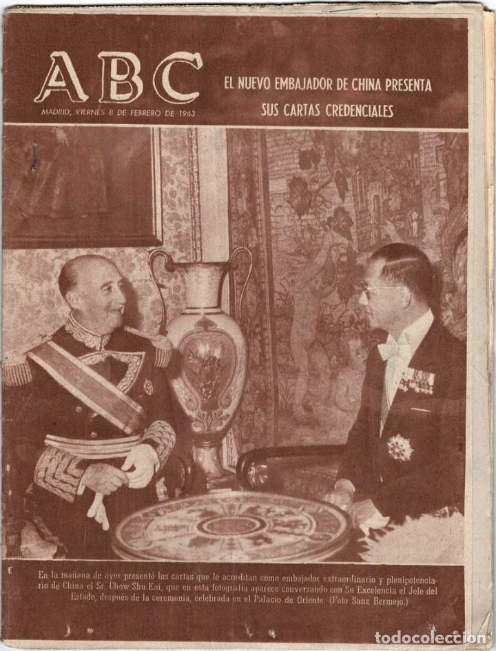 Coleccionismo de Revistas y Peri&oacute;dicos: ABC No. 17754. 8 febrero 1963. El nuevo embajador de China