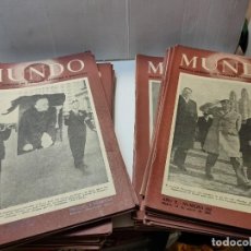 Coleccionismo de Revistas y Periódicos: REVISTA SEMANAL DE POLÍTICA EXTERIOR Y ECONOMÍA-MUNDO-LOTE 35 EJEMPLARES 1949