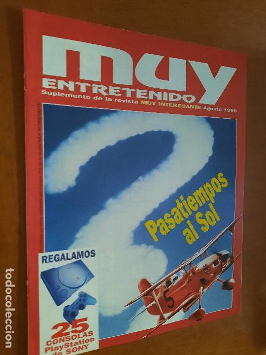 Collezionismo di Riviste e Giornali: MUY ENTRETENIDO. AGOSTO 99. PASATIEMPOS SUPLEMENTO REVISTA MUY INTERESANTE. GRAPA. caj. 97