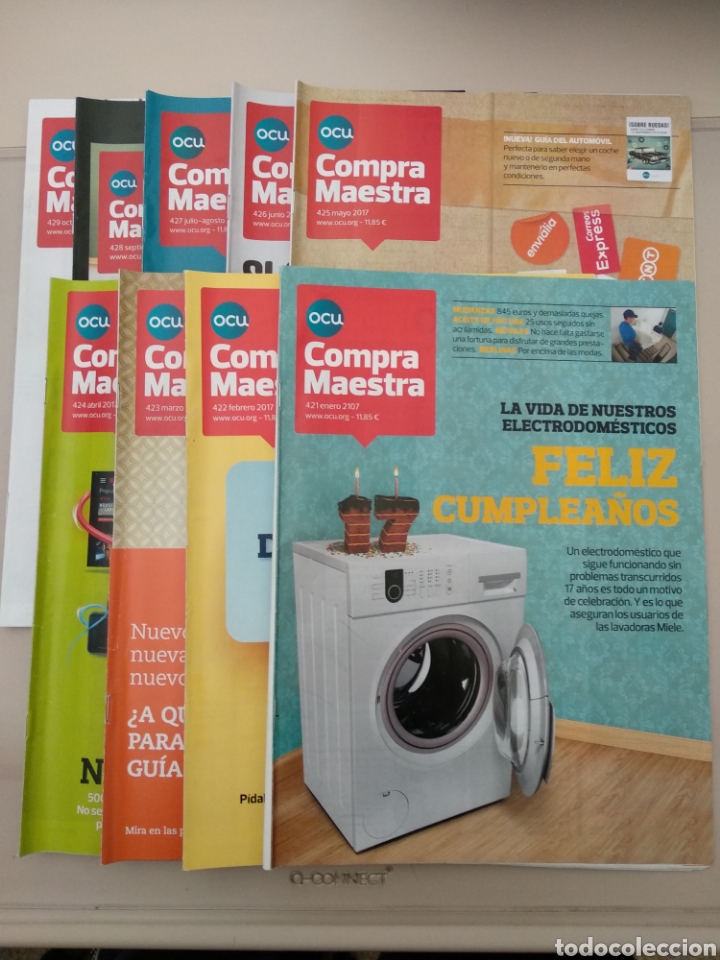 Coleccionismo de Revistas y Peri&oacute;dicos: OCU COMPRA MAESTRA A&Ntilde;O 2017