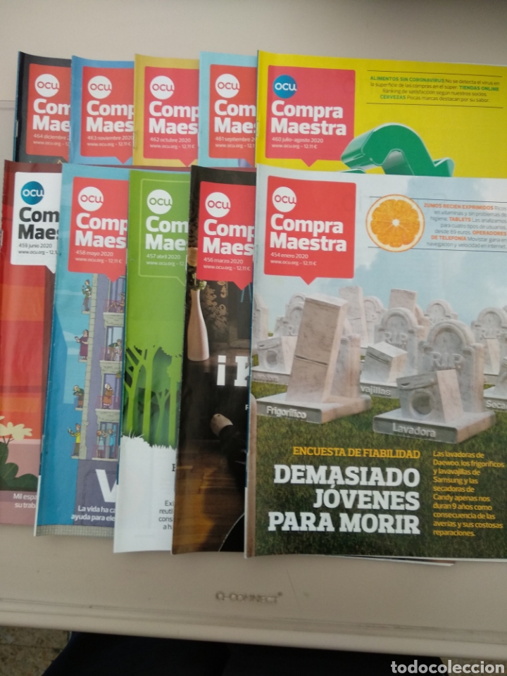 Coleccionismo de Revistas y Peri&oacute;dicos: OCU COMPRA MAESTRA A&Ntilde;O 2020