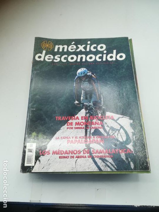 Collection Magazines and Newspapers: REVISTA. GUIA MEXICO DESCONOCIDO. N&ordm; 254. TRAVES&Iacute;A EN BICICLETA DE MONTA&Ntilde;A. ED JILGUERO