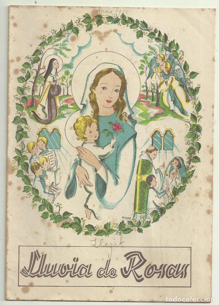 Coleccionismo de revistas y peri&oacute;dicos: REVISTA LLUVIA DE ROSAS, DE SANTA TERESITA DEL NI&Ntilde;O JESUS. N&ordm; 175, MAYO 1955