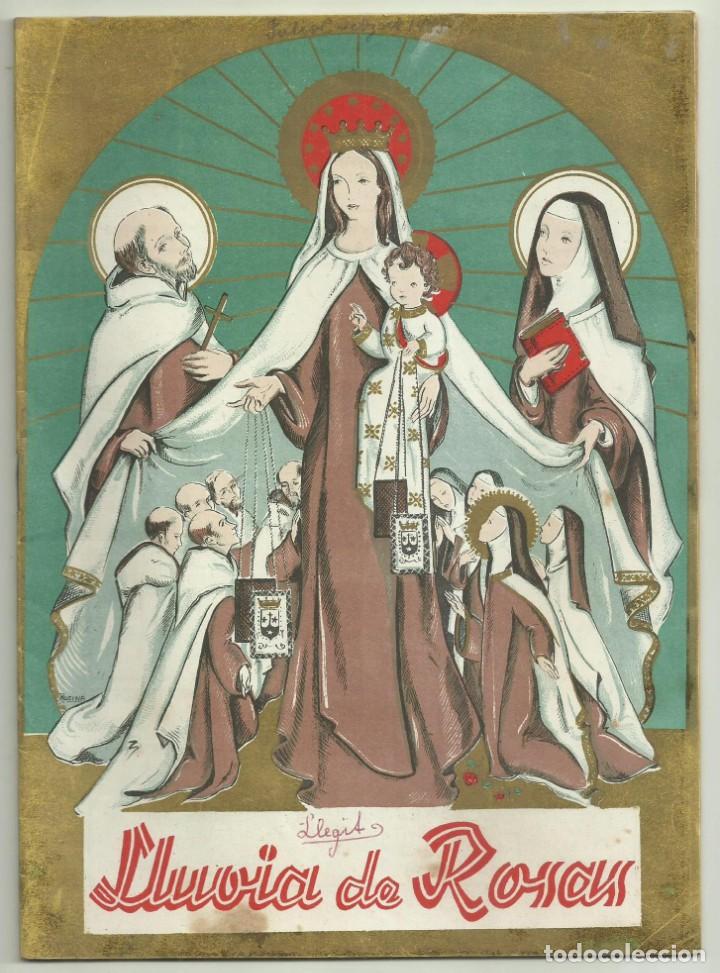 Coleccionismo de revistas y peri&oacute;dicos: REVISTA LLUVIA DE ROSAS, DE SANTA TERESITA DEL NI&Ntilde;O JESUS. N&ordm; 177-178, JULIO AGOSTO 1955