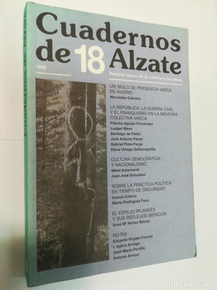 Collezionismo di Riviste e Giornali: Revista Cuadernos de Alzate 18 1998 SA5411