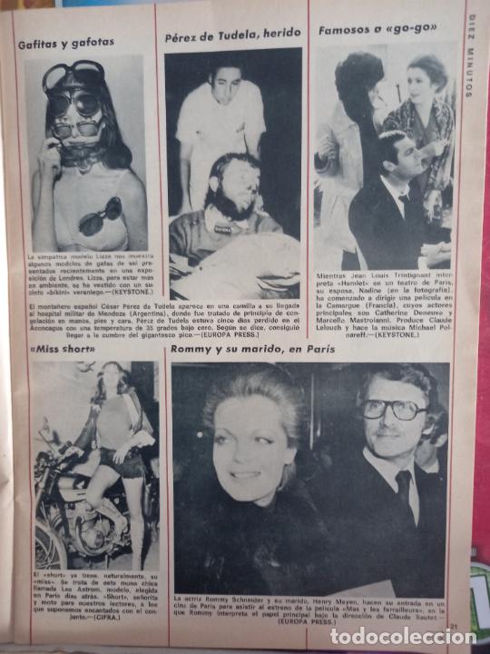 Coleccionismo de Revistas y Peri&oacute;dicos: ROMY SCHNEIDER MISS SHORTS CESAR PEREZ DE TUDELA CATHERINE DENEUEVE MARCELLO MASTROIANNI