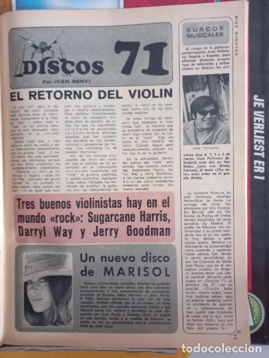 Sammeln von Zeitschriften und Zeitungen: JOSE FELICIANO PEPA FLORES MARISOL