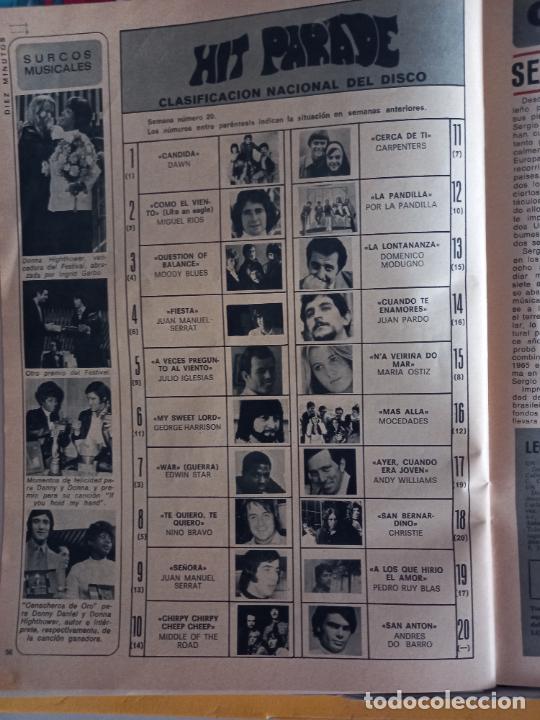 Coleccionismo de revistas y peri&oacute;dicos: ESCALA DE EXITOS DONNA HIGHTOWER DANNY DANIEL - Foto 1