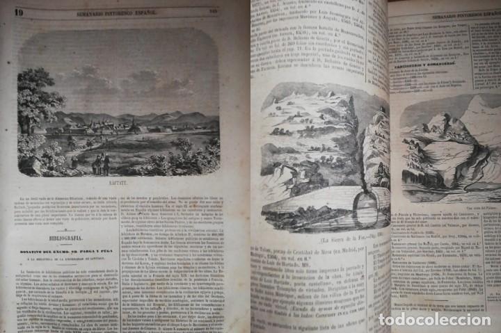 Colecionismo de Revistas e Jornais: SEMANARIO PINTORESCO ESPA&Ntilde;OL: N&ordm;19 , 8 mayo 1853. Villa de Raftatt / Rastadt, Sierra de Foz