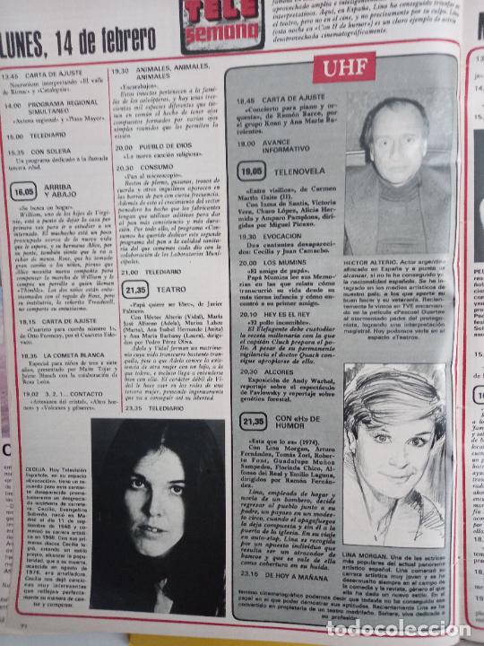 Coleccionismo de Revistas y Peri&oacute;dicos: HECTOR ALTERIO CECILIA LINA MORGAN