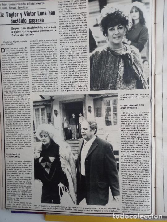 Coleccionismo de Revistas y Peri&oacute;dicos: elizabeth taylor victor luna