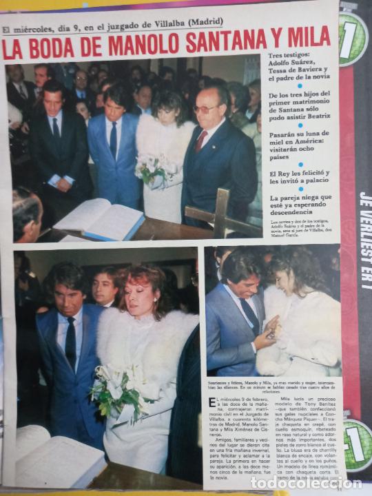 Coleccionismo de Revistas y Peri&oacute;dicos: MILA XIMENEZ MANOLO SANTANA ROCIO JURADO ISABEL PREYSLER