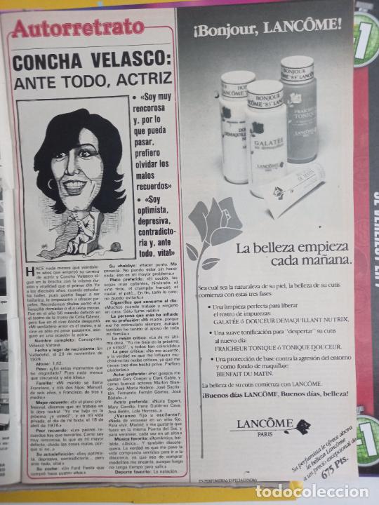 Coleccionismo de revistas y peri&oacute;dicos: CONCHA VELASCO