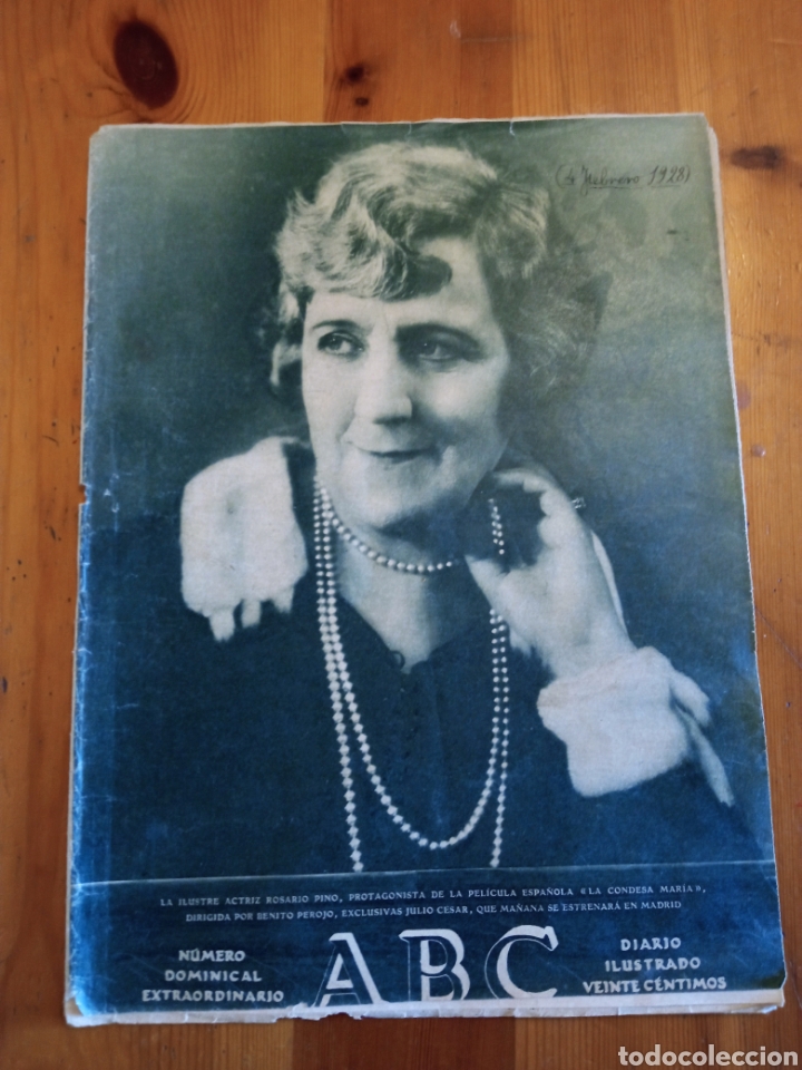 Coleccionismo de Revistas y Peri&oacute;dicos: Revista num. Dominical extraordinario ABC A&ntilde;o vig&eacute;simo- cuarto 1928