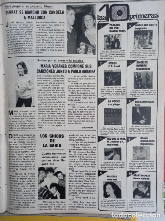 Collection Magazines and Newspapers: MARIA VERANES SERRAT LA BAHIA ESCALA DE EXITOS