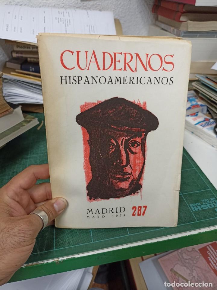 Coleccionismo de revistas y peri&oacute;dicos: Revista Cuadernos Hispanoamericanos. N. 287