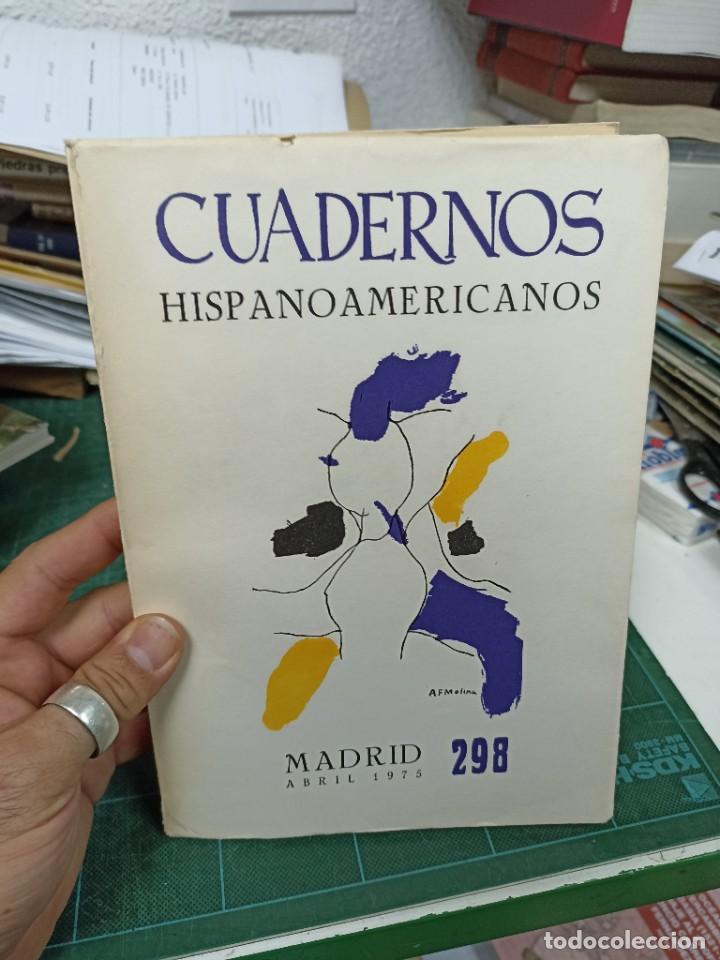 Coleccionismo de revistas y peri&oacute;dicos: Revista Cuadernos Hispanoamericanos. N. 298