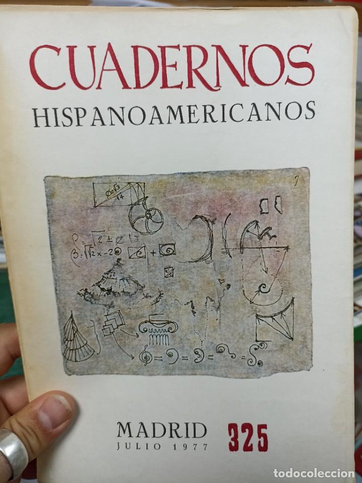 Coleccionismo de revistas y peri&oacute;dicos: Revista Cuadernos Hispanoamericanos. N. 325