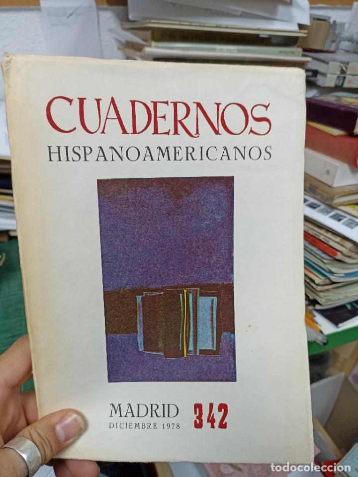 Coleccionismo de revistas y peri&oacute;dicos: Revista Cuadernos Hispanoamericanos. N. 342