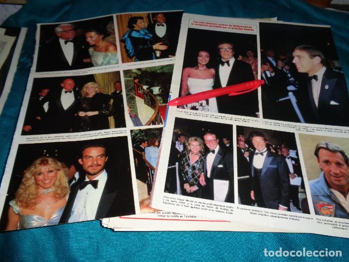 Coleccionismo de Revistas y Peri&oacute;dicos: RECORTE : RECEPCION EN HOLLYWOOD : TOM JONES, MISS GUYANA, SHAKIRA CAINE..... SEMANA, MAYO 1984(#)