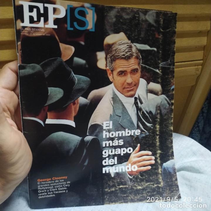 Coleccionismo de Revistas y Peri&oacute;dicos: Revista El Pa&iacute;s Semanal portada George Clooney a&ntilde;o 2000 Magazine