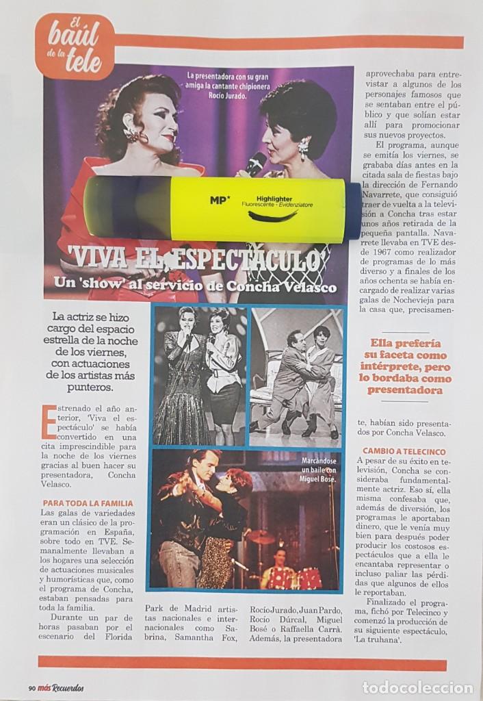 Coleccionismo de Revistas y Peri&oacute;dicos: Reportaje Roc&iacute;o Jurado.