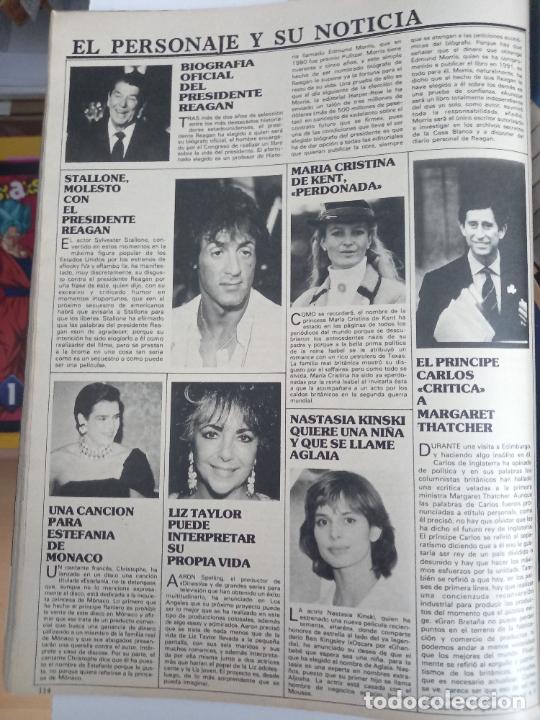 Coleccionismo de Revistas y Peri&oacute;dicos: elizabeth taylor nastassia kinski estefania de monaco