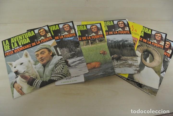 Coleccionismo de revistas y peri&oacute;dicos: LA AVENTURA DE LA VIDA , FELIX RODRIGUEZ DE LA FUENTE , 15 NUMEROS