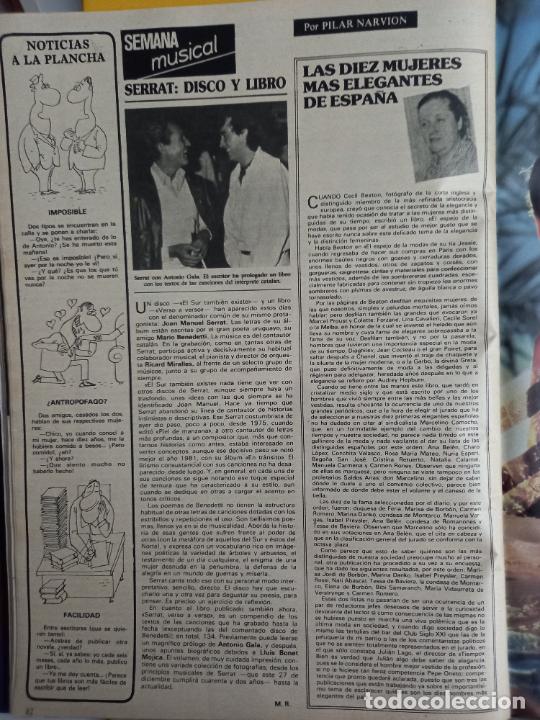 Coleccionismo de Revistas y Peri&oacute;dicos: JOAN MANUEL SERRAT ANTONIO GALA