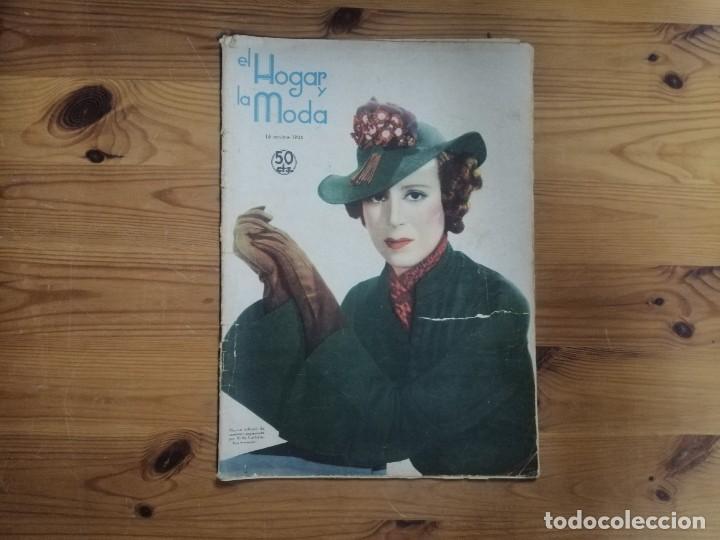 Coleccionismo de revistas y peri&oacute;dicos: HOGAR Y MODA 15 OCTOBRE1935