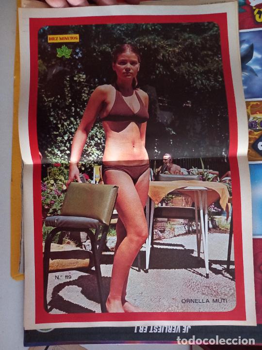 Colecionismo de Revistas e Jornais: POSTER ORNELLA MUTI JUAN LUIS GALIARDO