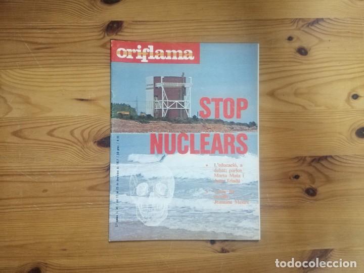Coleccionismo de revistas y peri&oacute;dicos: ORIFLAMA N&Uacute;MERO 30 DESEMBRE 1977 STOP NUCLEARS