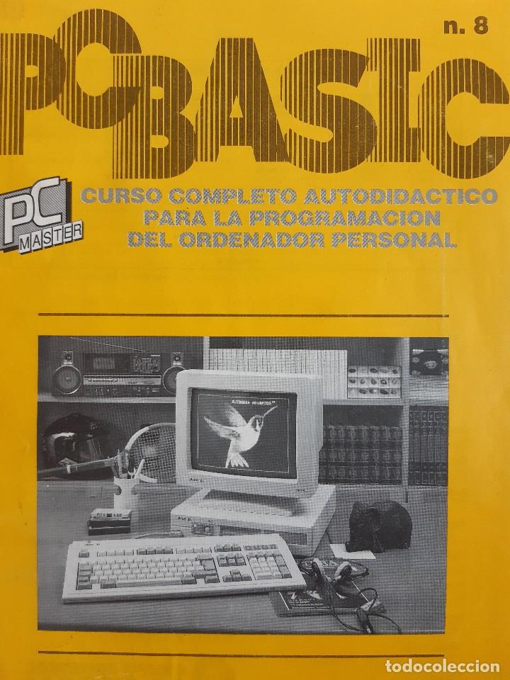 Coleccionismo de revistas y peri&oacute;dicos: PC BASIC PC MASTER NUMERO 8 JACKSON 1990 INFORMATICA RETRO - Foto 1