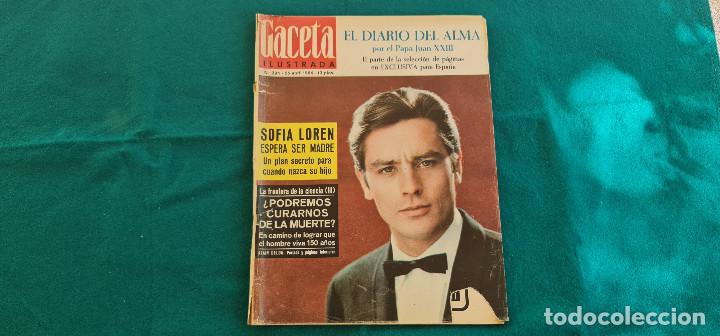 Coleccionismo de Revistas y Peri&oacute;dicos: REVISTA GACETA ILUSTRADA N&ordm; 394 (25 ABRIL 1964) SOFIA LOREN