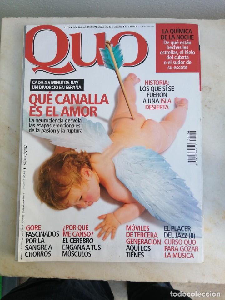 Coleccionismo de revistas y peri&oacute;dicos: Revista QUO N&deg; 106a&ntilde;o 2004