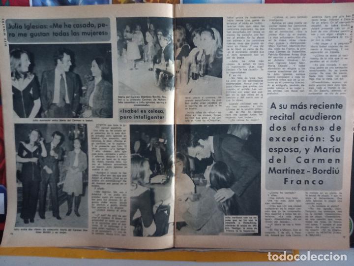 Coleccionismo de Revistas y Peri&oacute;dicos: JULIO IGLESIAS ISABEL PREYSLER CARMEN MARTINEZ BORDIU