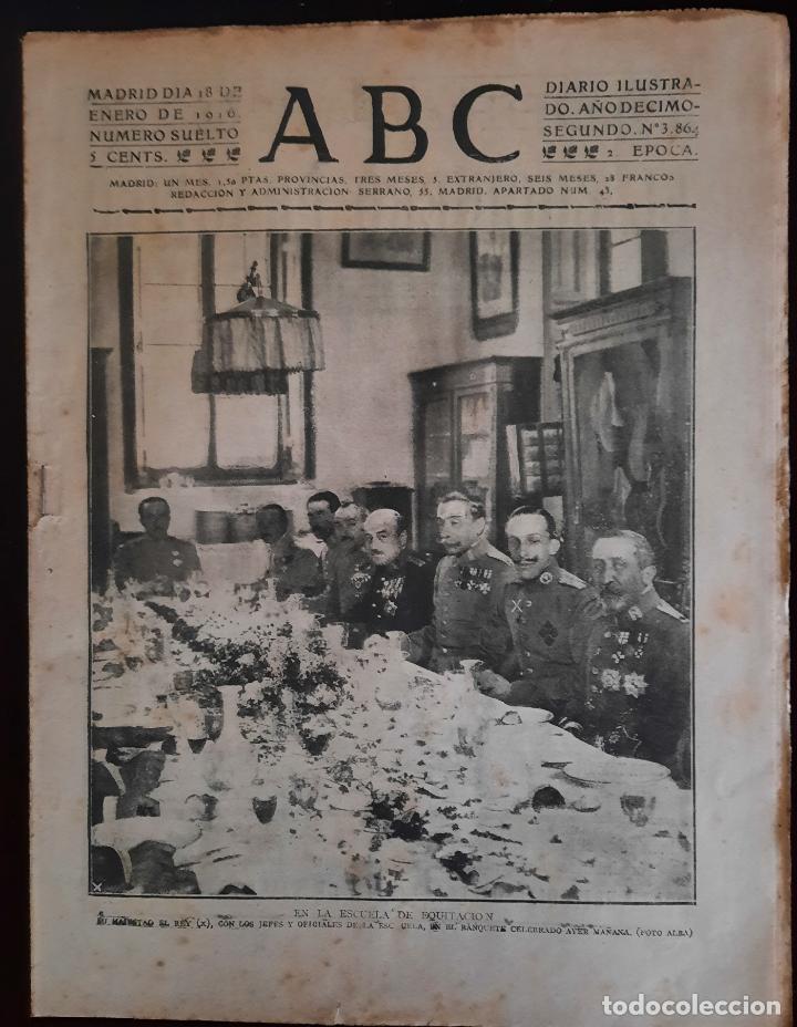 Coleccionismo de Revistas y Peri&oacute;dicos: ABC N⁰ 3864 18-ENERO-1916 - I GUERRA MUNDIAL (VER FOTOS).
