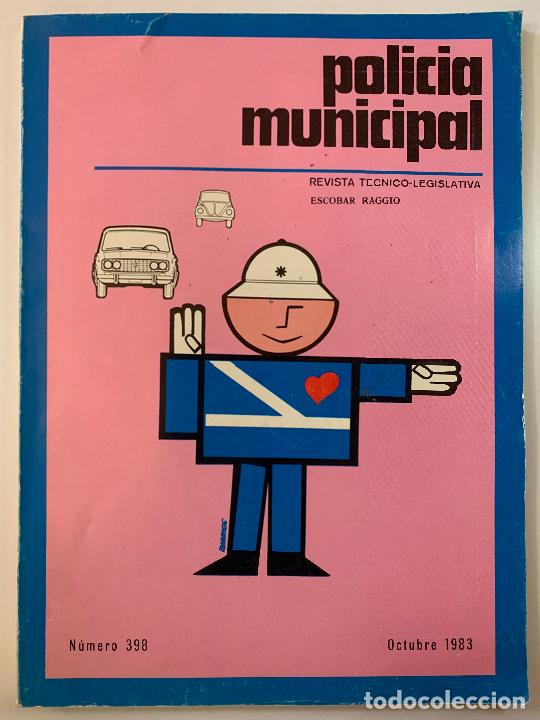 Colecionismo de Revistas e Jornais: POLICIA MUNICIPAL. Revista T&eacute;cnico-Legislativa n&ordm; 398