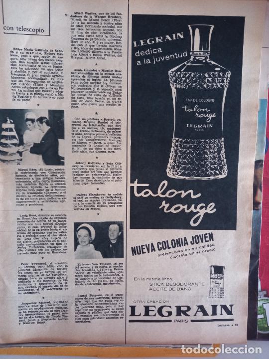 Collectionnisme de Revues et Journaux: anuncio talon rouge legrain el baron von thyssen miguel baez el litri